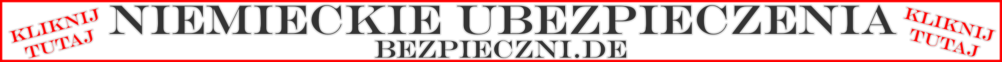 niemieckie ubezpieczenia na www.bezpieczni.de